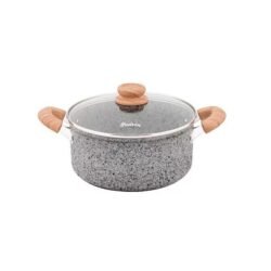 Cacerola forjado antiadherente granito 28cm