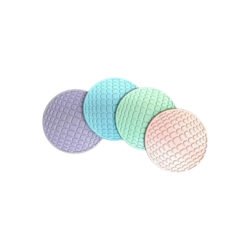 Posavasos  tramado redondo de silicona