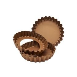 Set x3 molde tartera desmontable pequeño