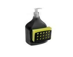 Dispenser para detergente porta esponja