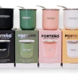 Mate porteño acero