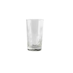Vaso de vidrio alto terra