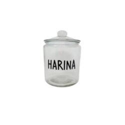 Tarro de vidrio para harina 3800cc