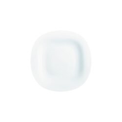 Plato postre Carine blanco 19cm