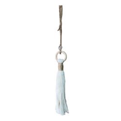 Puertero algodón con argolla de madera