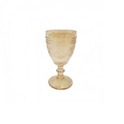 Copa de vidrio linea Ibiza 315ml color ambar