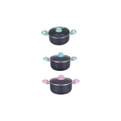 Cacerola con tapa de vidrio sense de 26cm