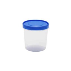 Frasco hermético de plástico con tapa 0.9lt