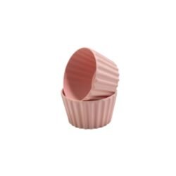 Bowl redondo para postre de colores pastel