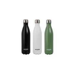 Botella de acero Aston de colores 750ml