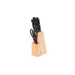 Taco de cuchillos de madera 6 piezas