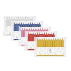 Velas Finitas Varios Colores x12