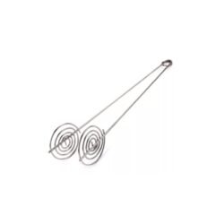 Pinza parrillera larga de acero 40cm