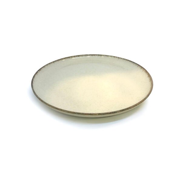 Plato playo de cerámica modelo Ivory 27cm