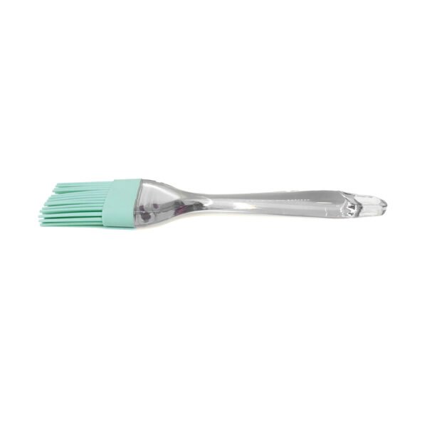 Pincel de silicona para cocina con mango transparente 22cm