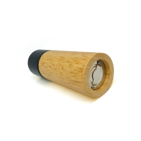 Pimentero molinillo madera lustrada color negro