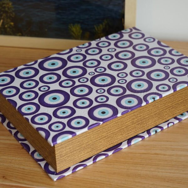 Set x3 cajas libros decorativos modelo Marakesh