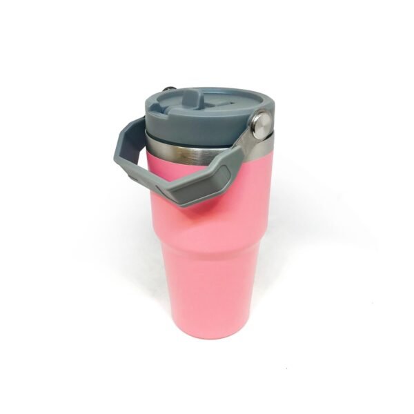 Vaso termico con manija 600ml con pico y sorbete