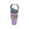 Vaso termico con manija 600ml con pico y sorbete