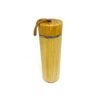 Botella termica acero y bamboo con tapa 450ml