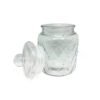 Frasco vidrio hermetico rombos con tapa 2,65l