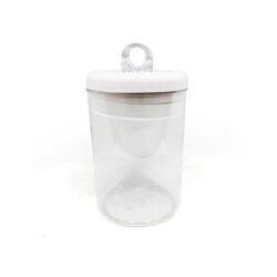 taper frasco hermetico cilindro 900ml con fondo blanco