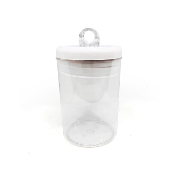 taper frasco hermetico cilindro 900ml con fondo blanco