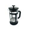 Cafetera prensa francesa embolo vidrio color negro 1 litro