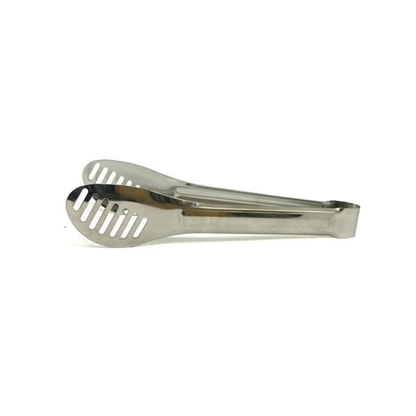 Pinza para ensalada con ranuras de acero inoxidable 24cm