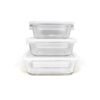 Taper bowl hermético rectangular tapa con trabas 700ml