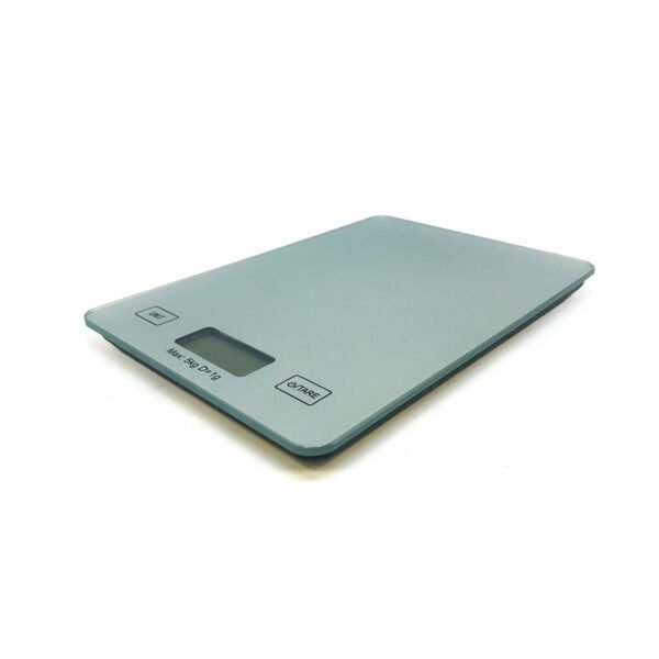 Balanza de cocina 1g a 5kg con fondo blanco