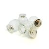 Set especieros x4 vidrio con tapa 2 posiciones