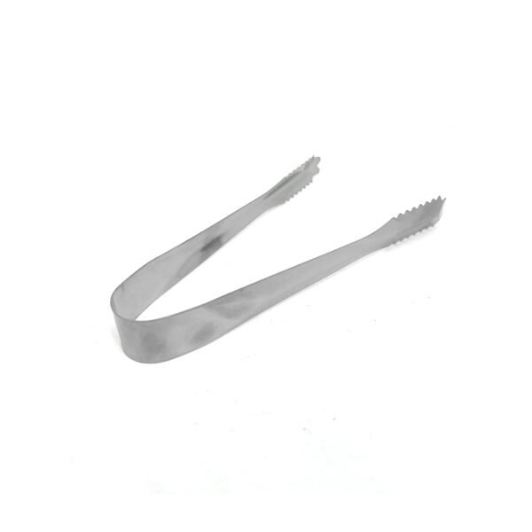 Pinza para hielo utensilio cocina acero inoxidable