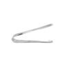 Pinza para hielo utensilio cocina acero inoxidable