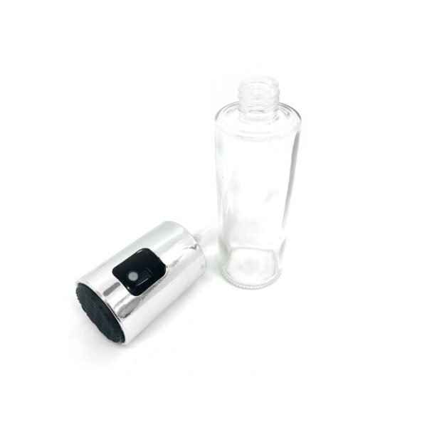 Aceitera rociador spray dosificador 100ml de vidrio con tapa plastica