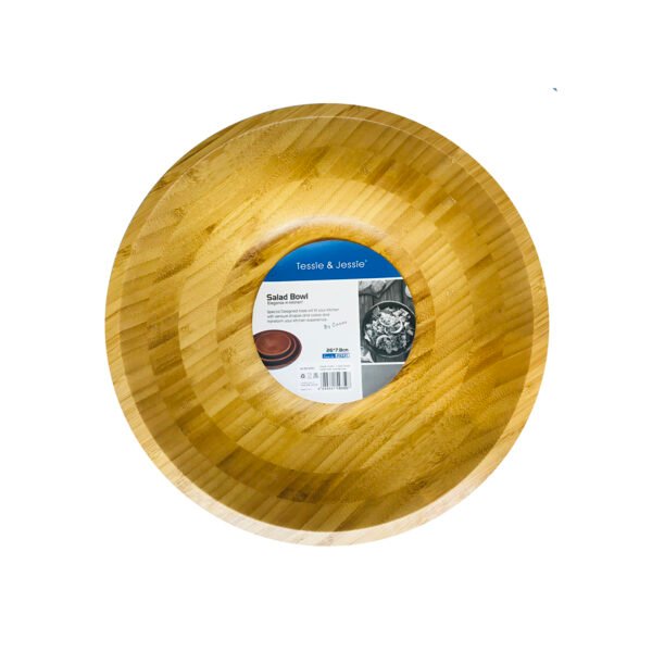 Ensaladera de bambú grande 30cm