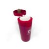 Vaso térmico de acero inoxidable con filtro y botón push 380ml