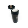 Vaso térmico de acero inoxidable con filtro y botón push 380ml
