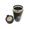 Vaso térmico de acero inoxidable con filtro y botón push 380ml