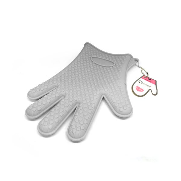 Manopla agarradera de silicona con relieve