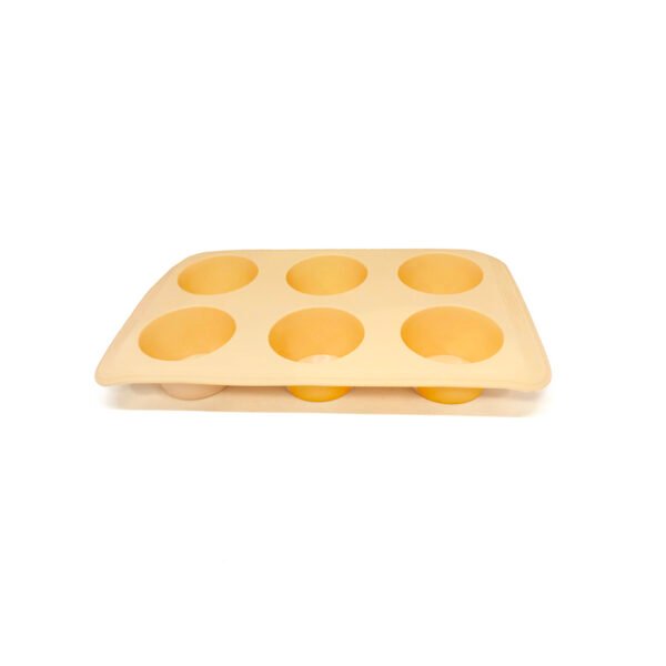 Molde de silicona para 6 muffins de 18x30cm