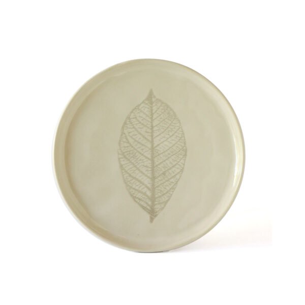 Plato de postre de cerámica modelo Ventania 21.5cm