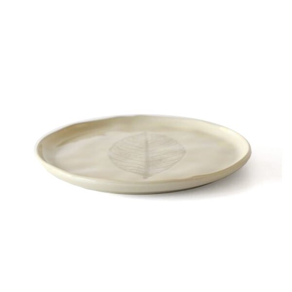 Plato de postre de cerámica modelo Ventania 21.5cm