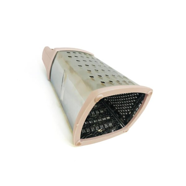 Rallador chico de acero inoxidable de 4 caras base antideslizante