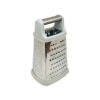 Rallador chico de acero inoxidable de 4 caras base antideslizante