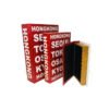 Set x3 cajas libros decorativos modelo Ciudades