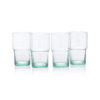 Vaso de vidrio reciclado color verde 440cc