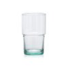 Vaso de vidrio reciclado color verde 440cc