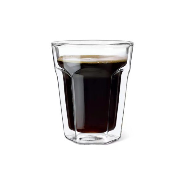 Vaso de café doble vidrio de borosilicato 100ml