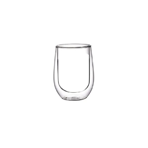 Jarrito Doble Pared de Vidrio para Espresso sin Asa 90ml